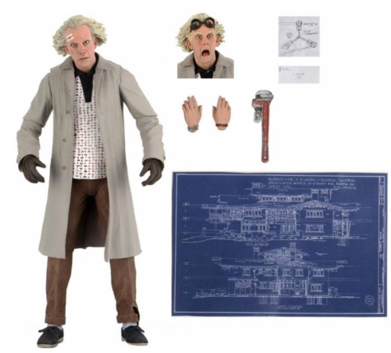 FUNKO ACTION FIGURES NECA BACK TO THE FUTURE: 18CM DOC BROWN ULTIM FUNKO ACTION FIGURES NECA BACK TO THE FUTURE: 18CM DOC BROWN ULTIM